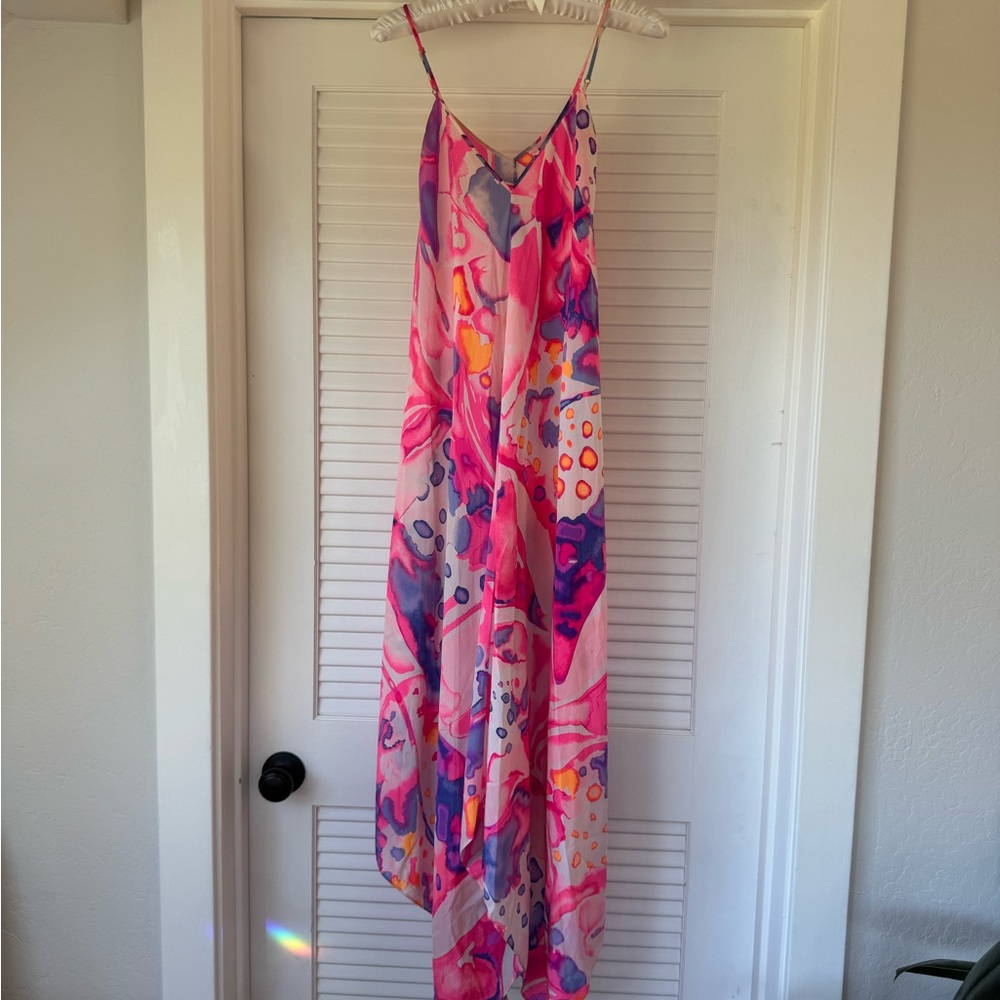 Lilly Pulitzer Pink and Orange Dress
